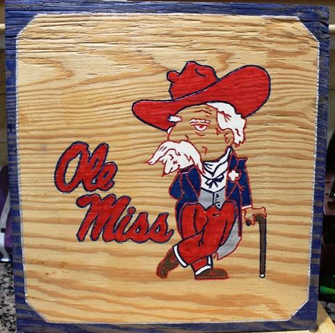 Commission piece for Ole MIss Rebel