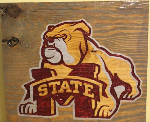 Commission piece for Miss State Bulldog
